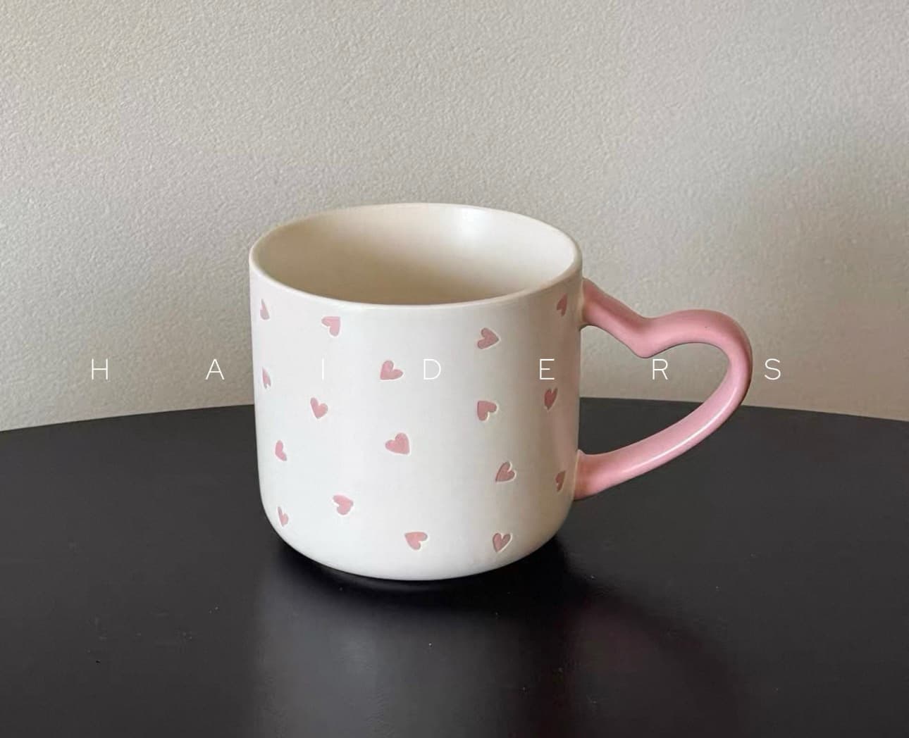 Pink Heart Mug - view 1