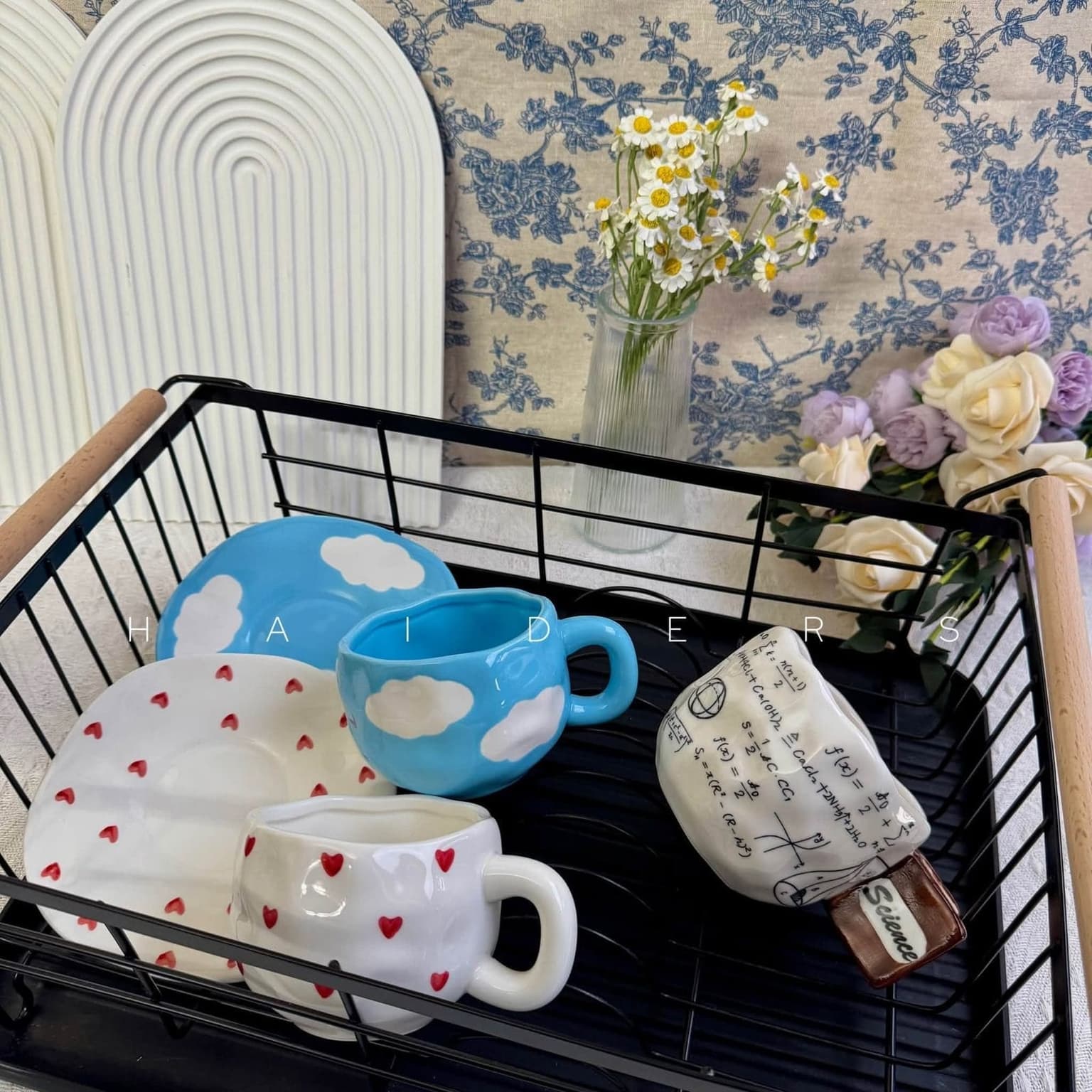 Blue Cloud Cup &amp; Saucer Set