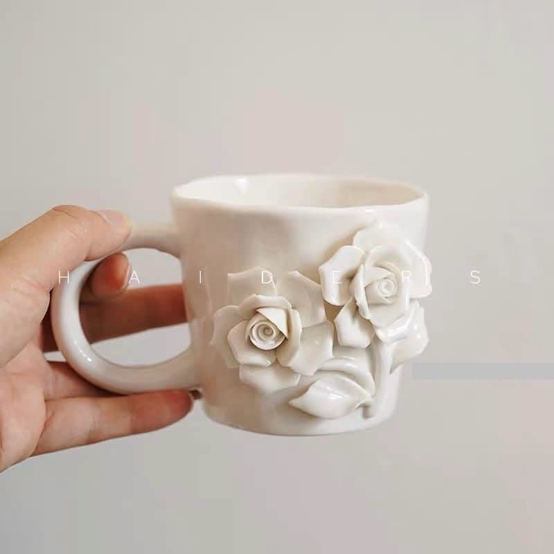 Rose Relief Mug
